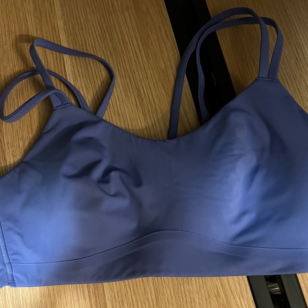lululemon like a cloud Blue Sports Bra